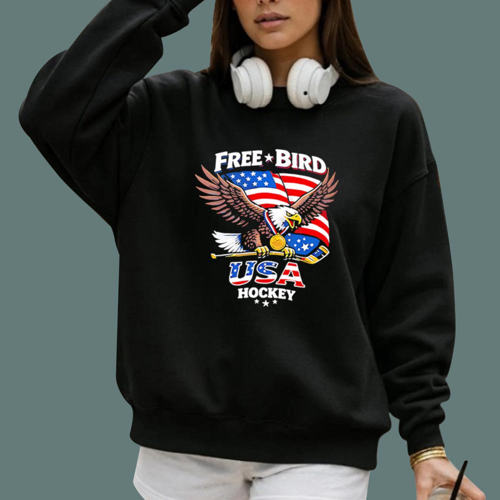 Free Bird USA Hockey T-Shirt