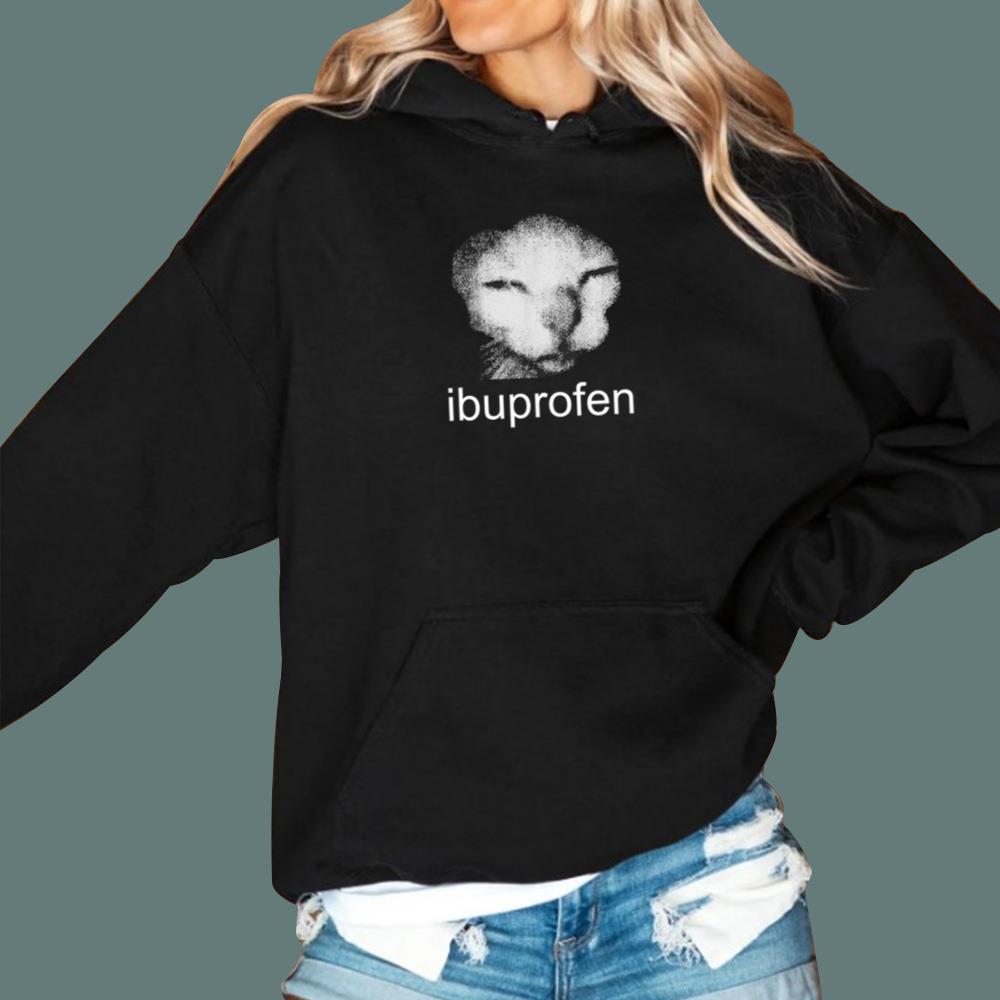 Funny Cat Ibuprofen T-Shirt