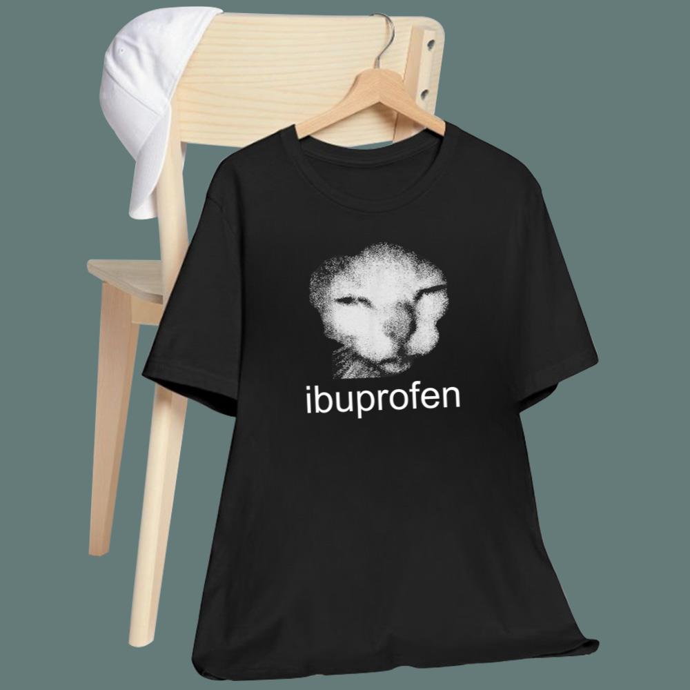 Funny Cat Ibuprofen T-Shirt