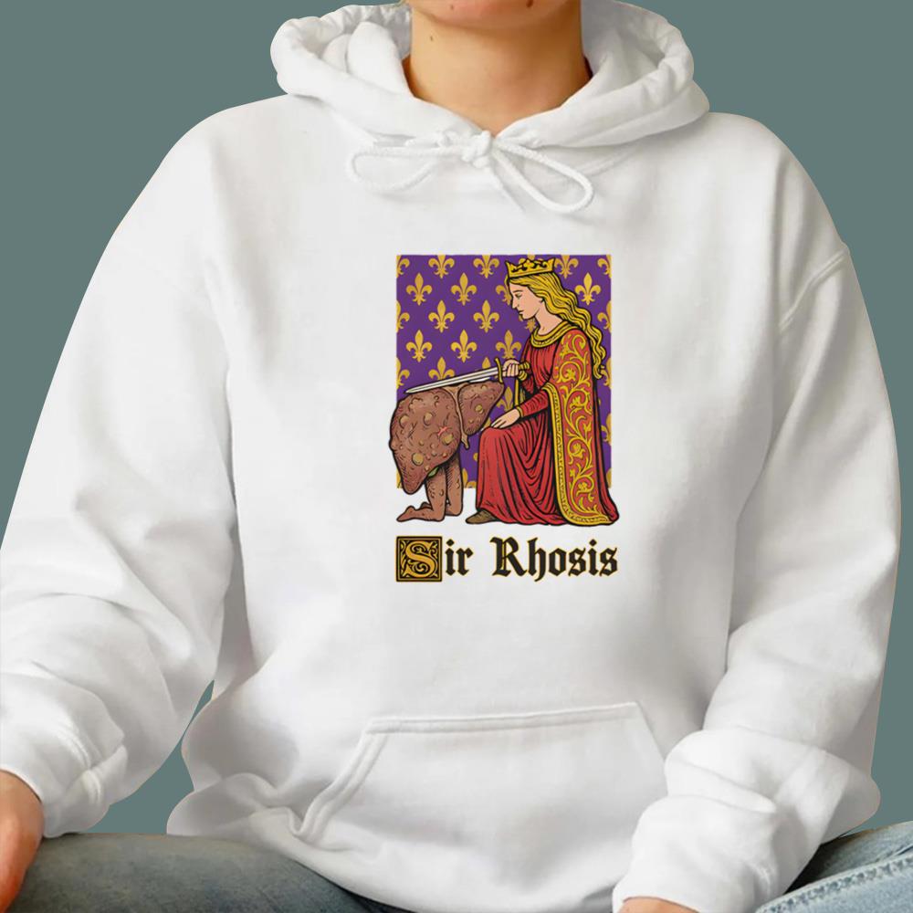 Funny Sir Rhosis Drinking Pun T-Shirt