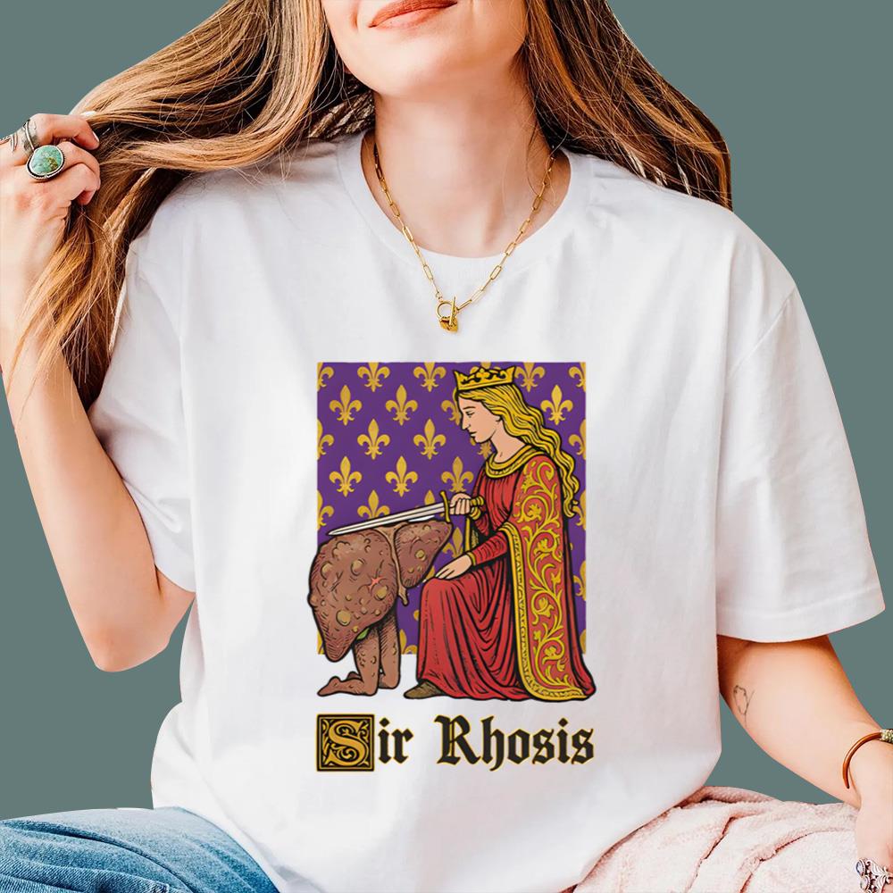 Funny Sir Rhosis Drinking Pun T-Shirt