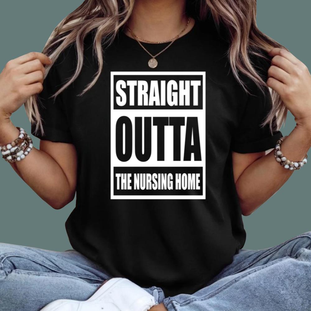 Gangster Granny Straight Outta The Nursing Home T-Shirt