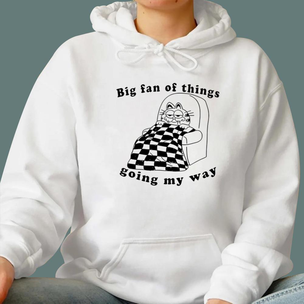 Garfield Big Fan Of Things Going My Way T-Shirt