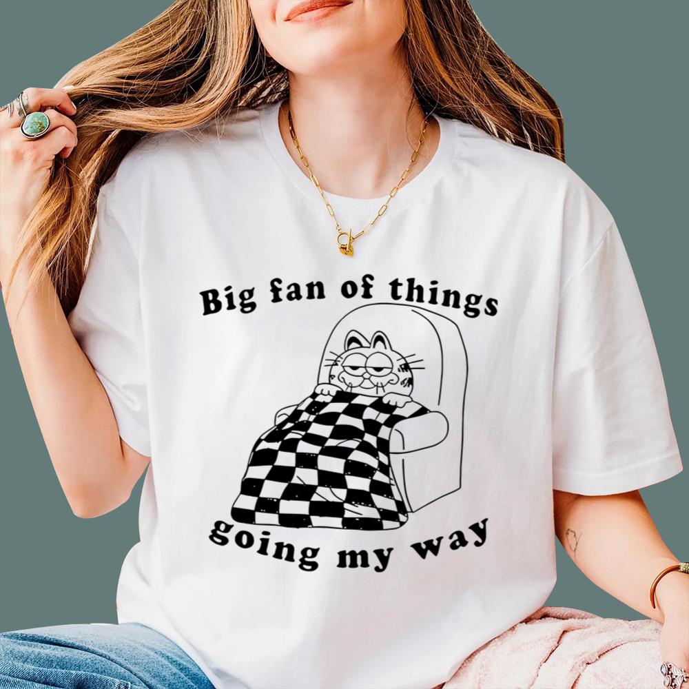 Garfield Big Fan Of Things Going My Way T-Shirt