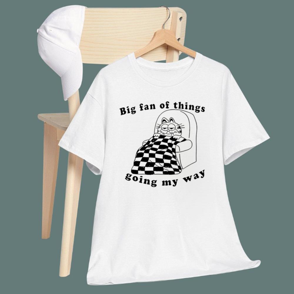 Garfield Big Fan Of Things Going My Way T-Shirt