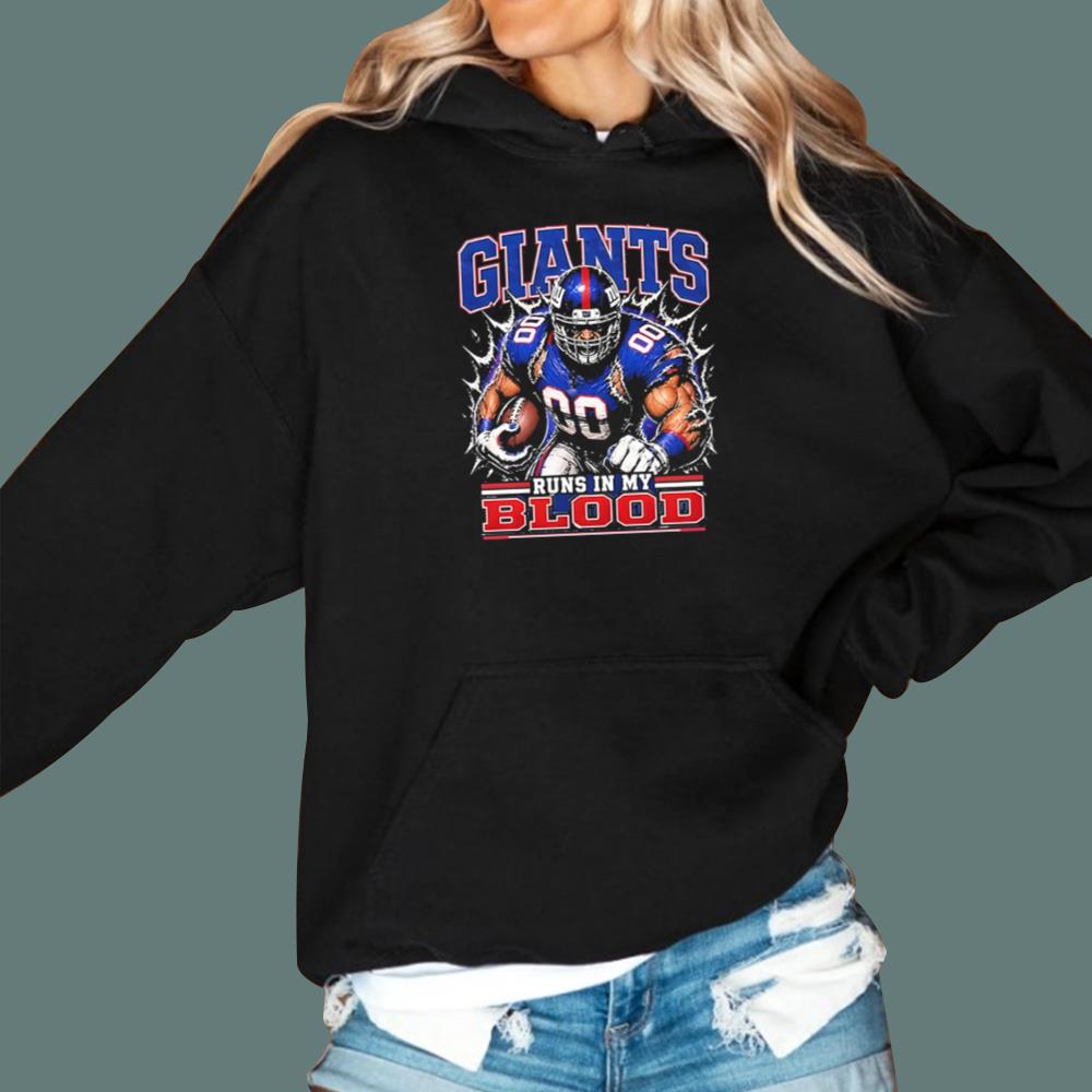 Giants Runs In My Blood T-Shirt