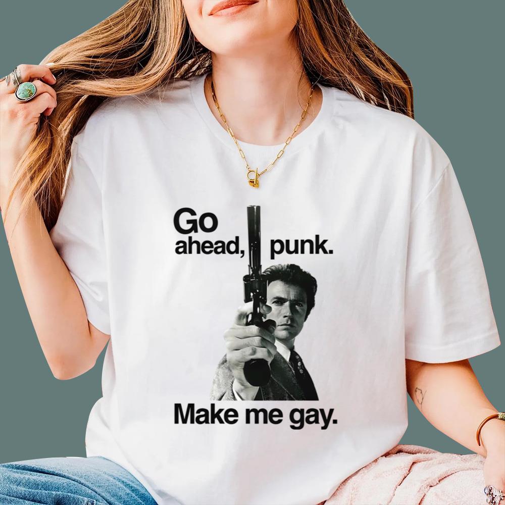 Go Ahead Punk Make Me Gay T-Shirt