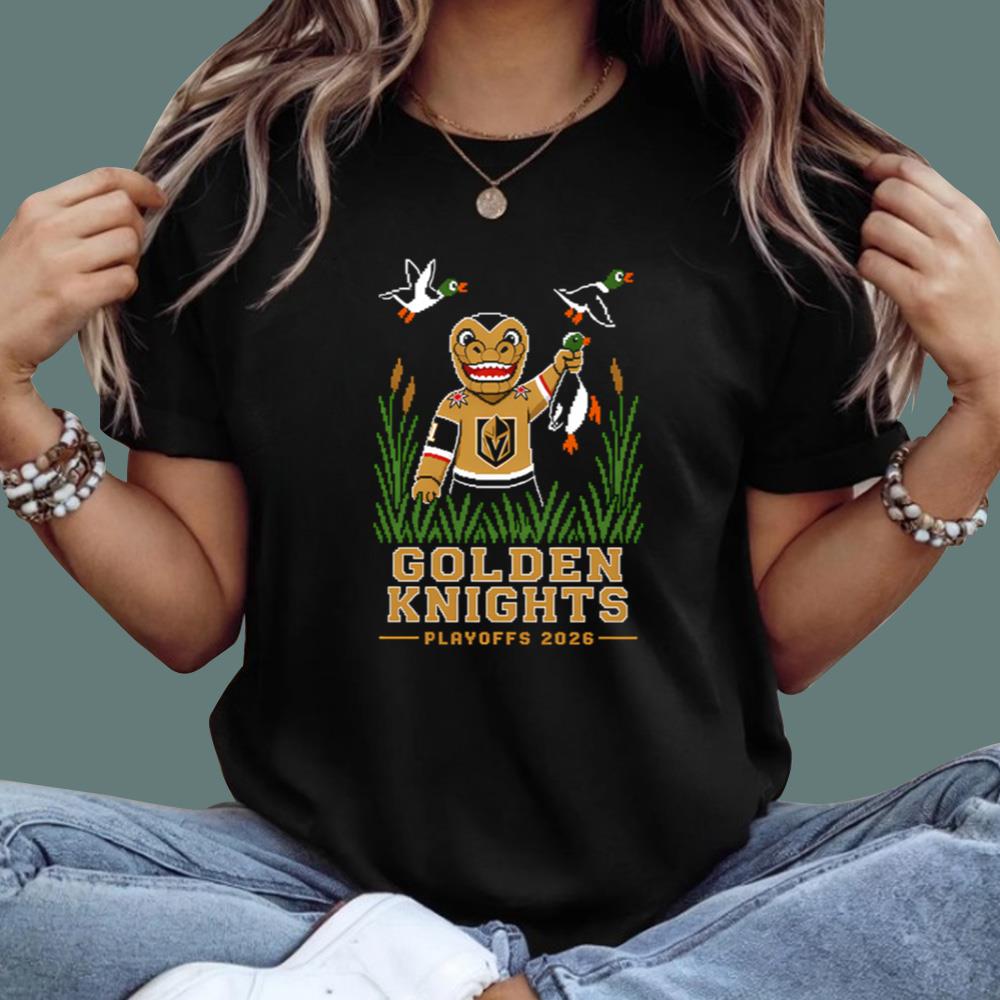 Golden Knights Playoff 2026 Duck Hunting T-Shirt