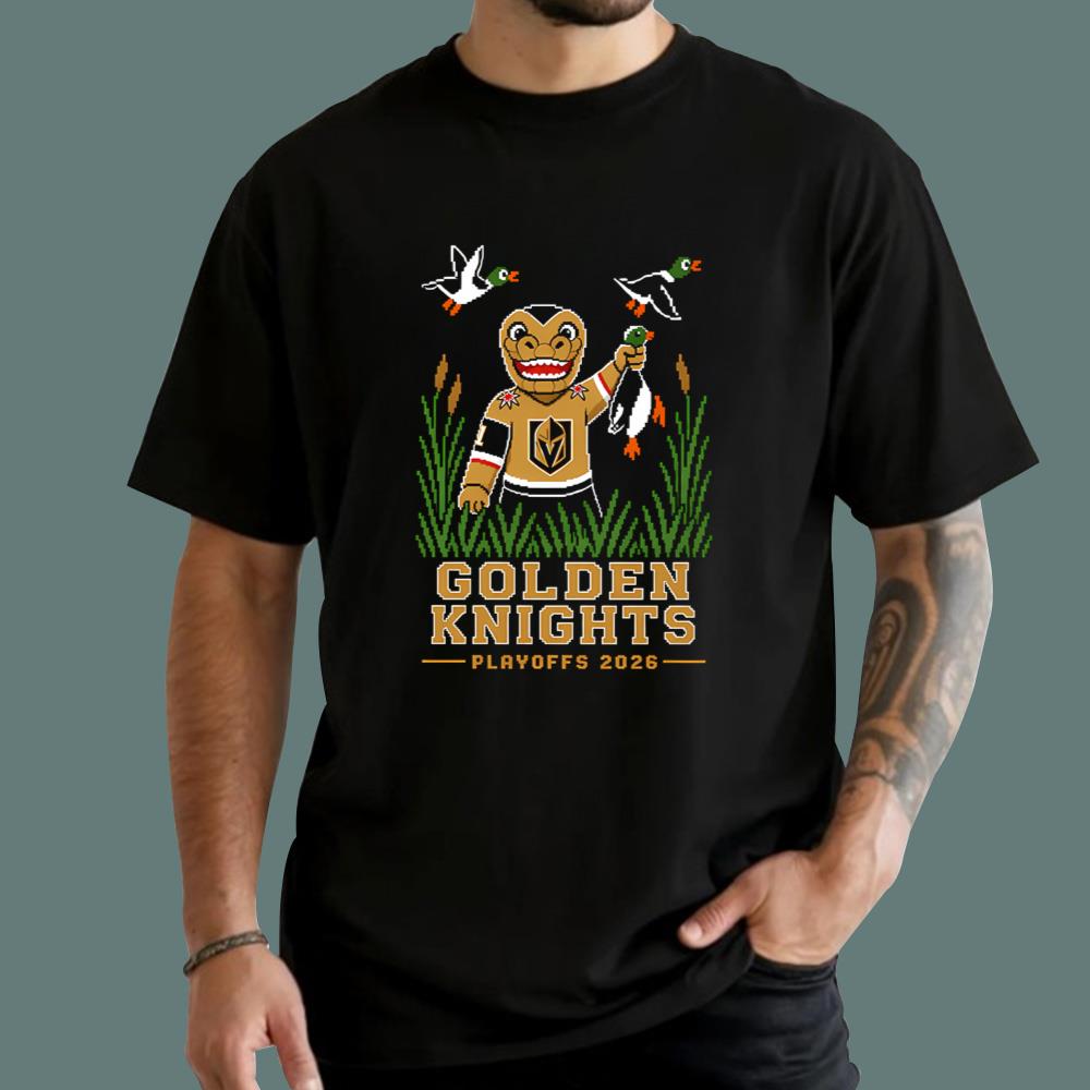 Golden Knights Playoff 2026 Duck Hunting T-Shirt