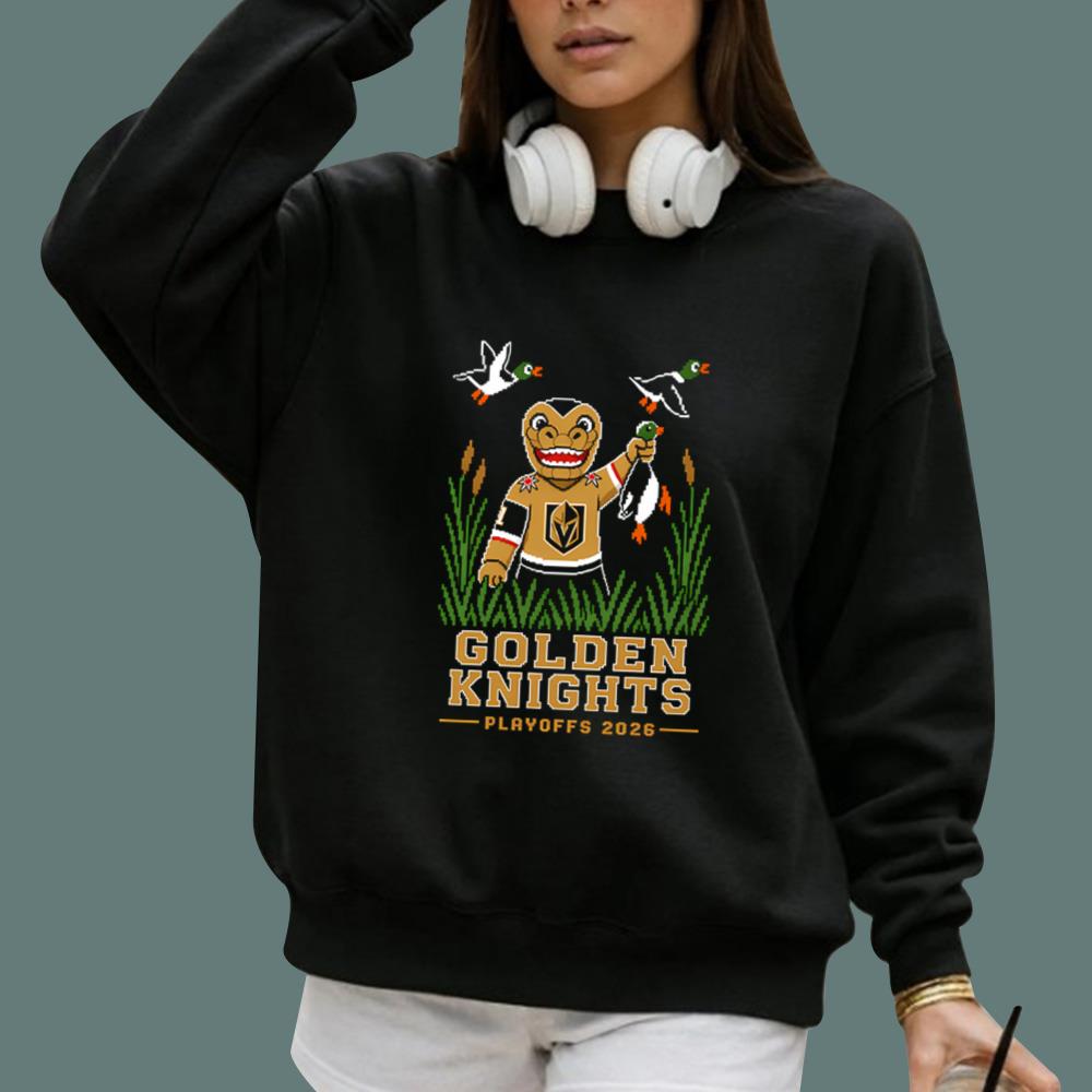 Golden Knights Playoff 2026 Duck Hunting T-Shirt