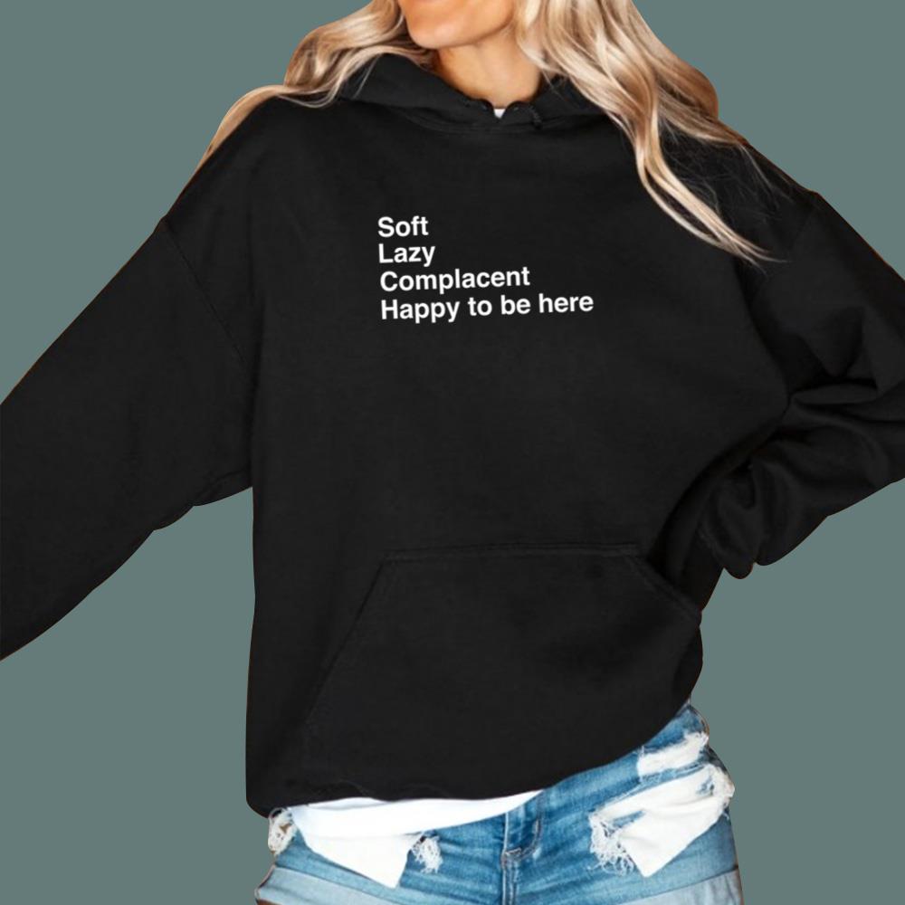 Grayson Waller Soft Lazy Complacent Happy To Be Here T-Shirt