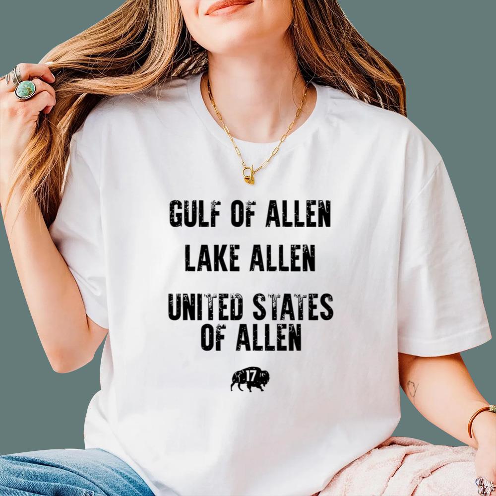 Gulf Of Allen Lake Allen United States Of Allen T-Shirt
