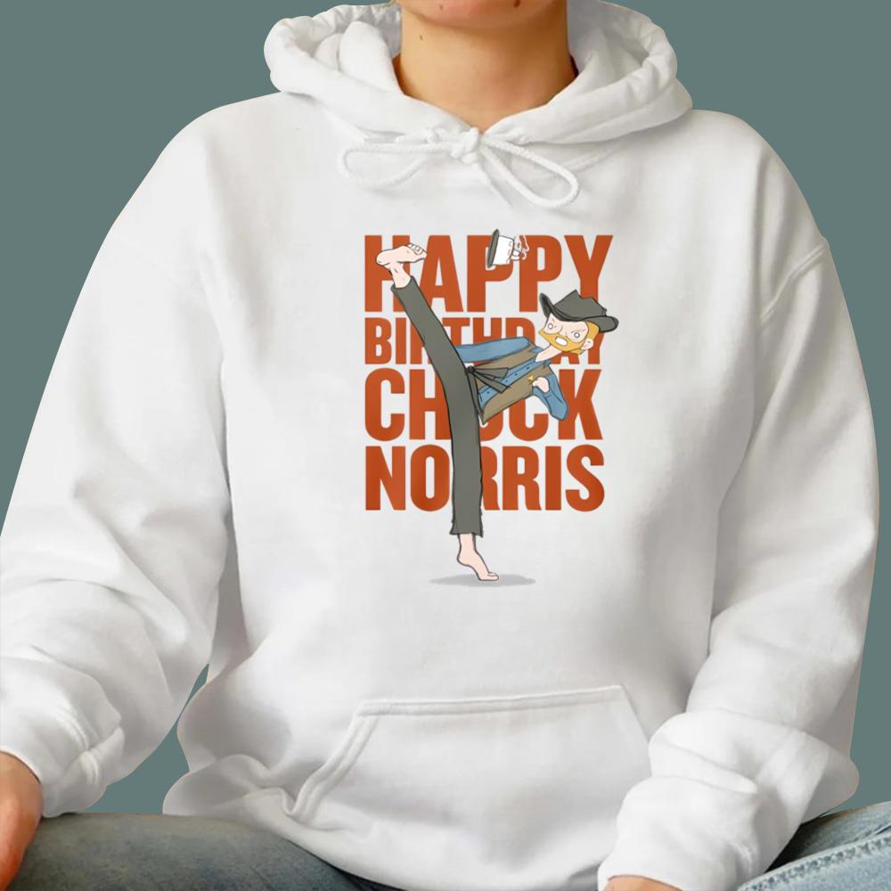 Happy Birthday Chuck Norris T-Shirt