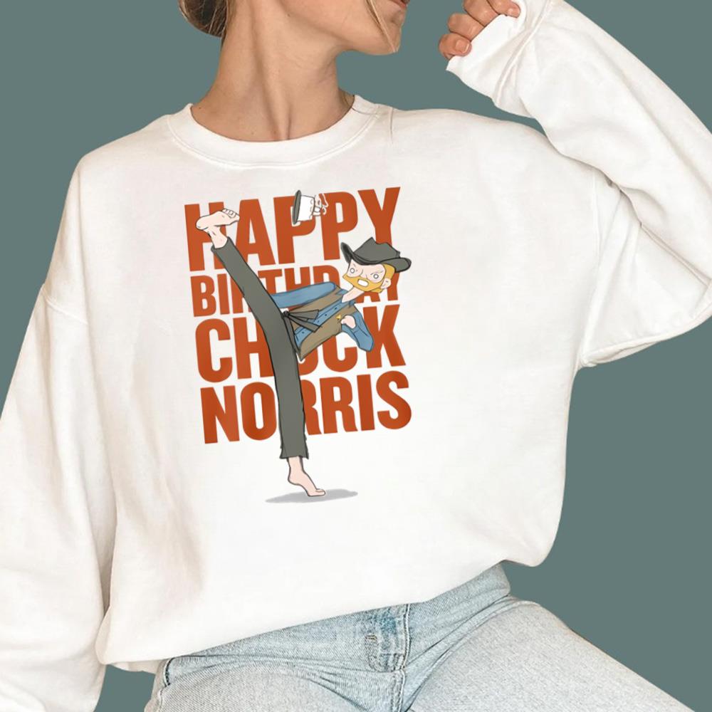 Happy Birthday Chuck Norris T-Shirt