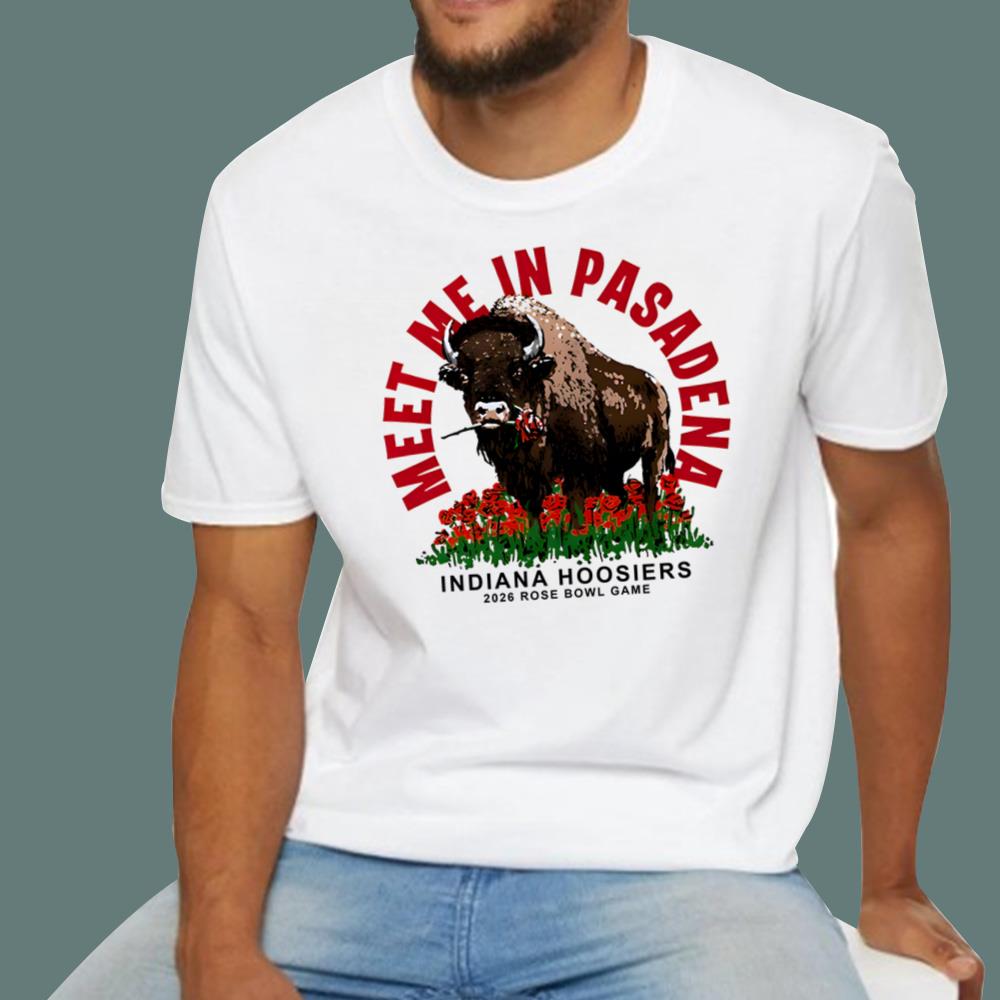 Hoosiers Meet Me in Pasadena 2026 T-Shirt