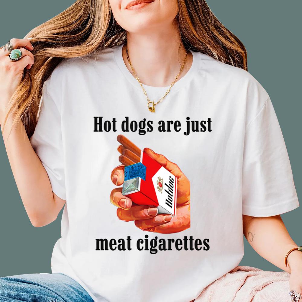 Hot Dogs Are Just Meat Cigarettes T-Shirt