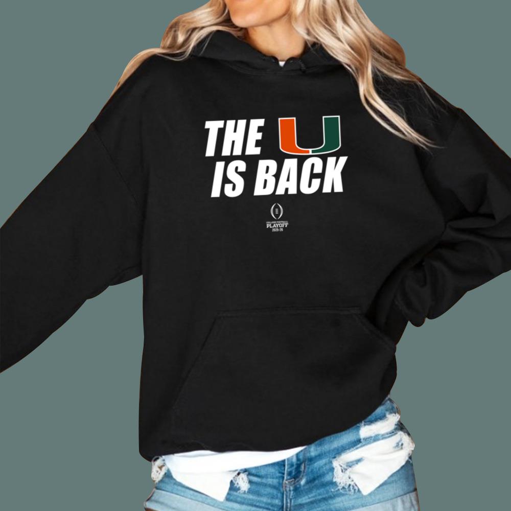 Hurricanes The U Is Back T-Shirt