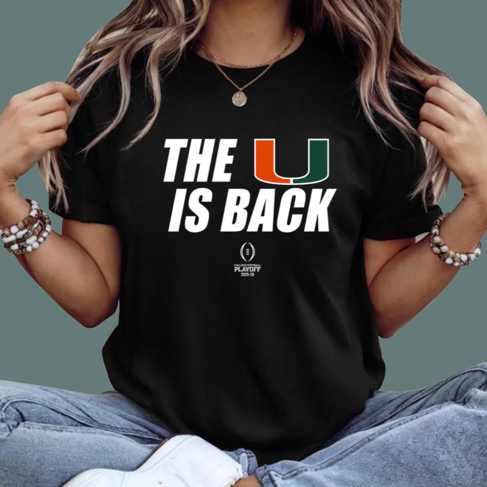 Hurricanes The U Is Back T-Shirt