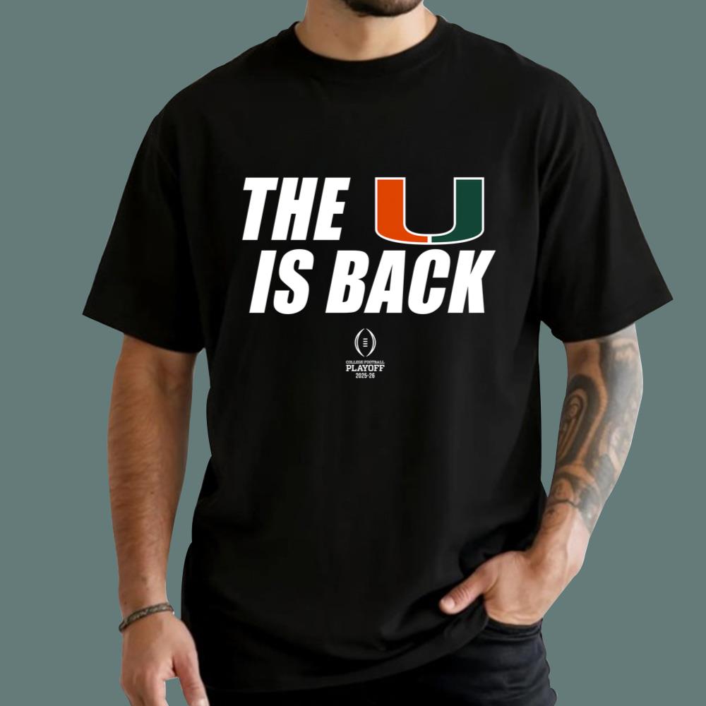 Hurricanes The U Is Back T-Shirt