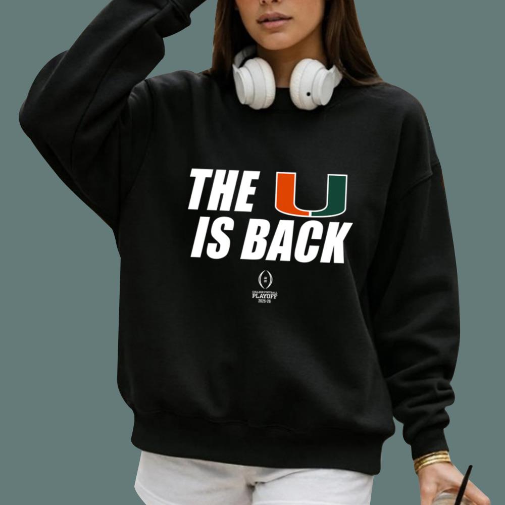 Hurricanes The U Is Back T-Shirt
