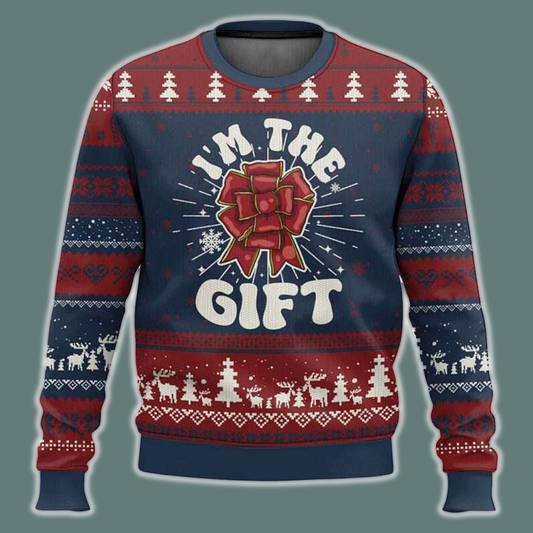 I Am The Gift Ugly Christmas Sweater