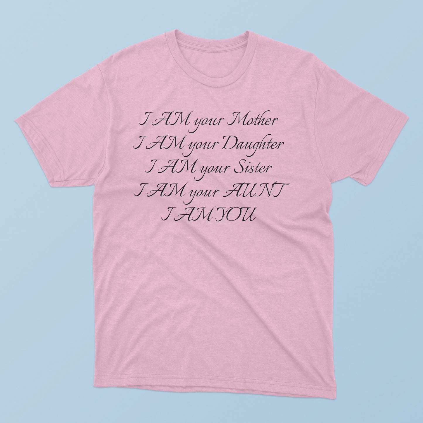 I Am Your Mother I Am Your Daughter I Am Your Sister I Am Your Aunt I Am You T-Shirt