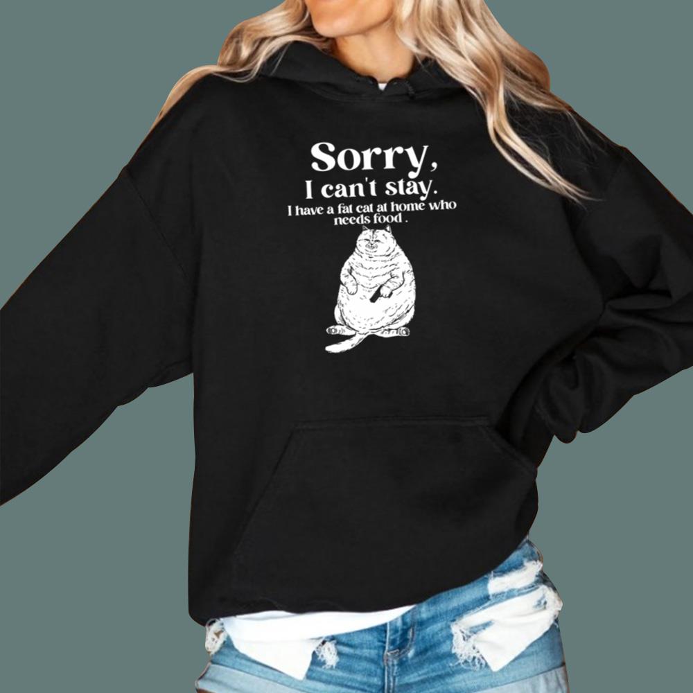 I Have A Fat Cat At Home Who Needs Food T-Shirt