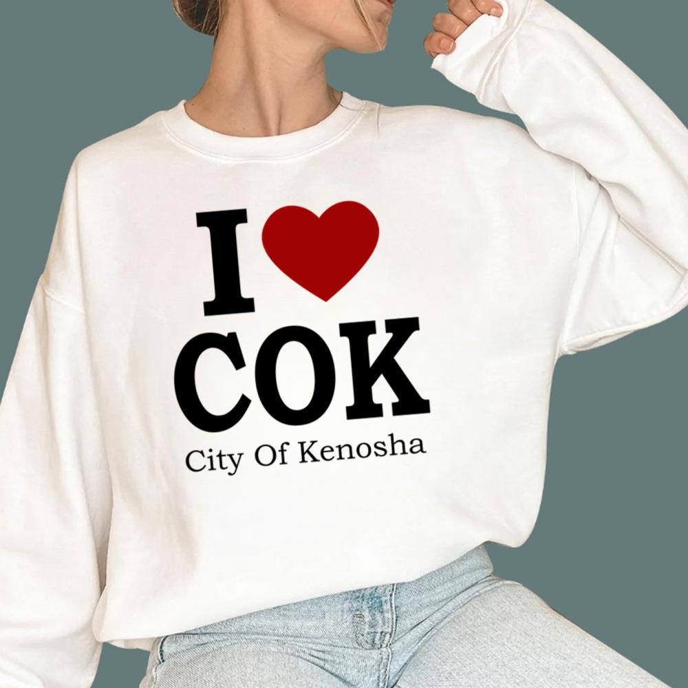 I Love COK City Of Kenosha T-Shirt
