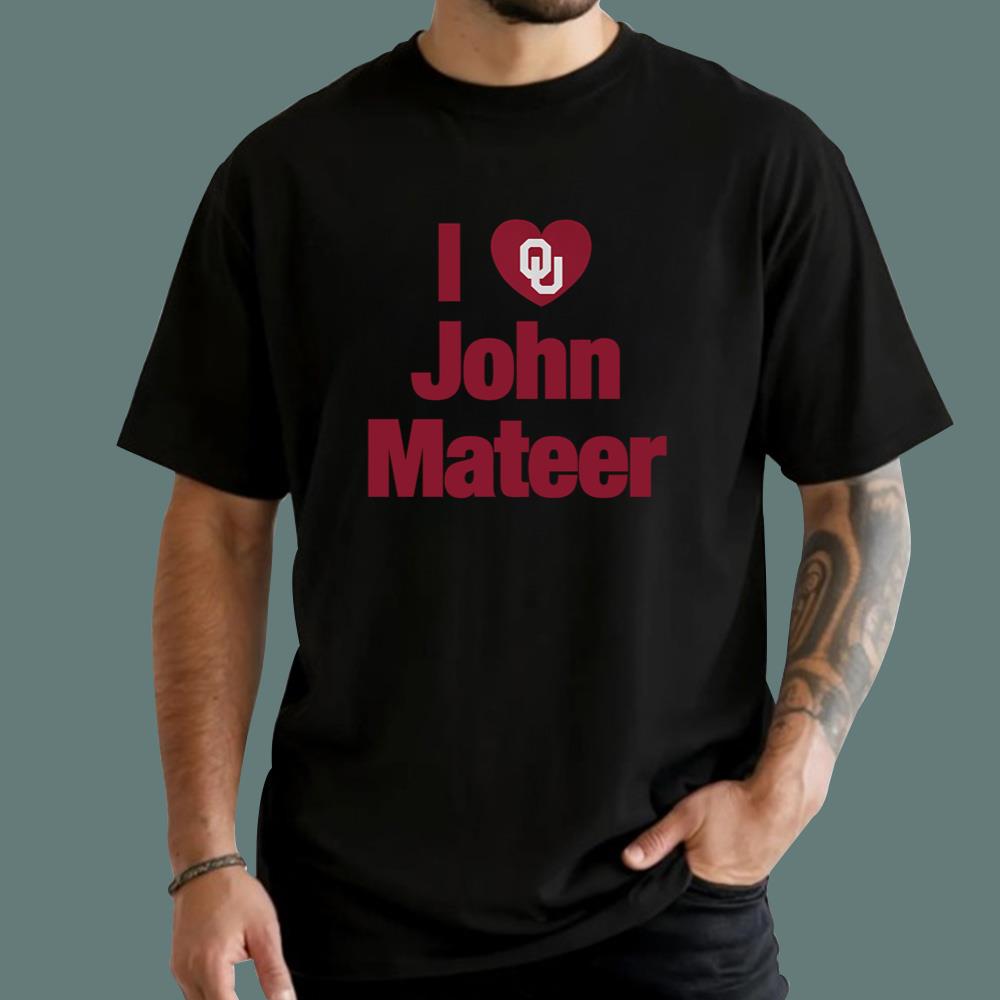 I Love John Mateer T-Shirt