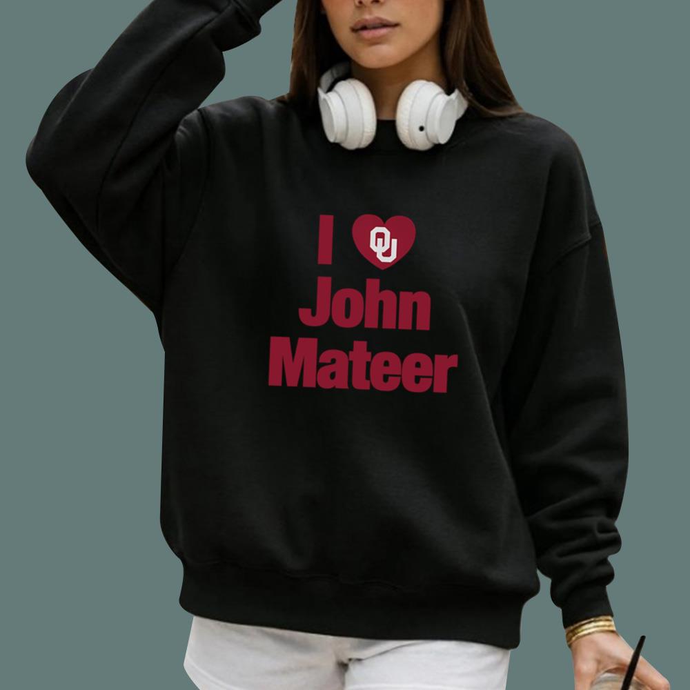 I Love John Mateer T-Shirt