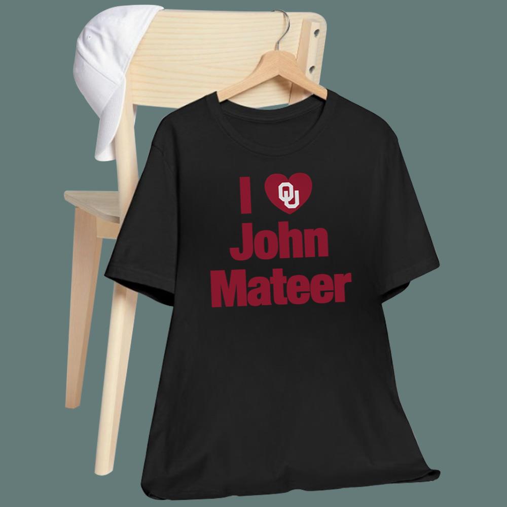I Love John Mateer T-Shirt