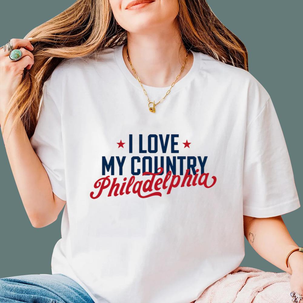 I Love My Country Philadelphia T-Shirt