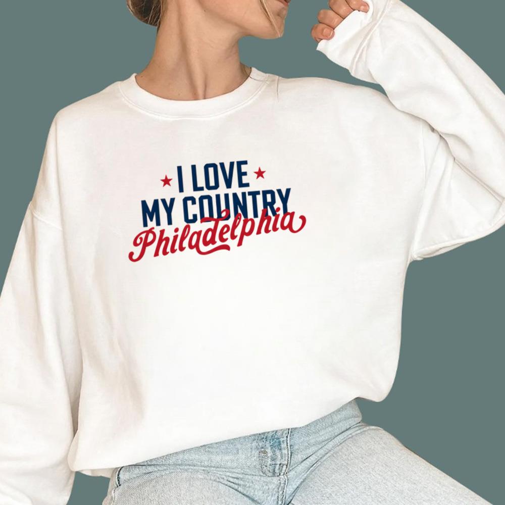 I Love My Country Philadelphia T-Shirt