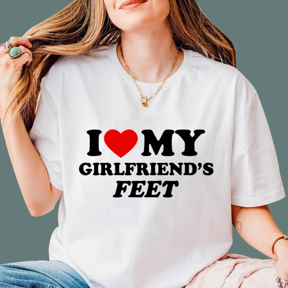 I Love My Girlfriend's Feed T-Shirt
