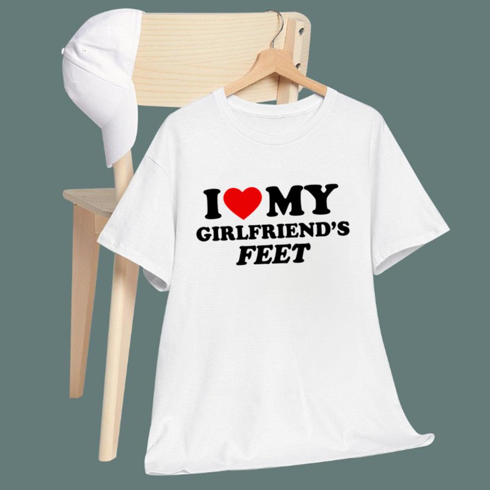 I Love My Girlfriend's Feed T-Shirt