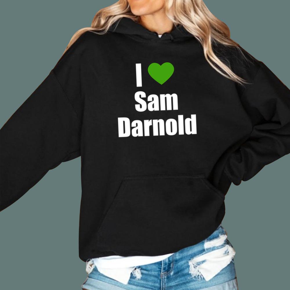 I Love Sam Darnold T-Shirt - TeeDragons