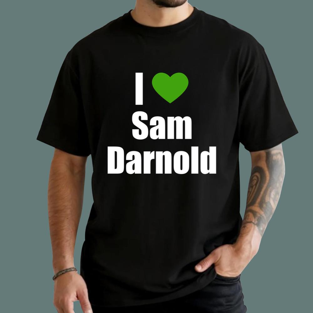 I Love Sam Darnold T-Shirt - TeeDragons