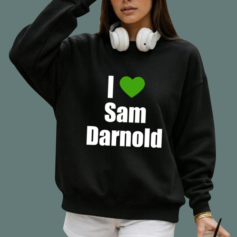 I Love Sam Darnold T-Shirt - TeeDragons