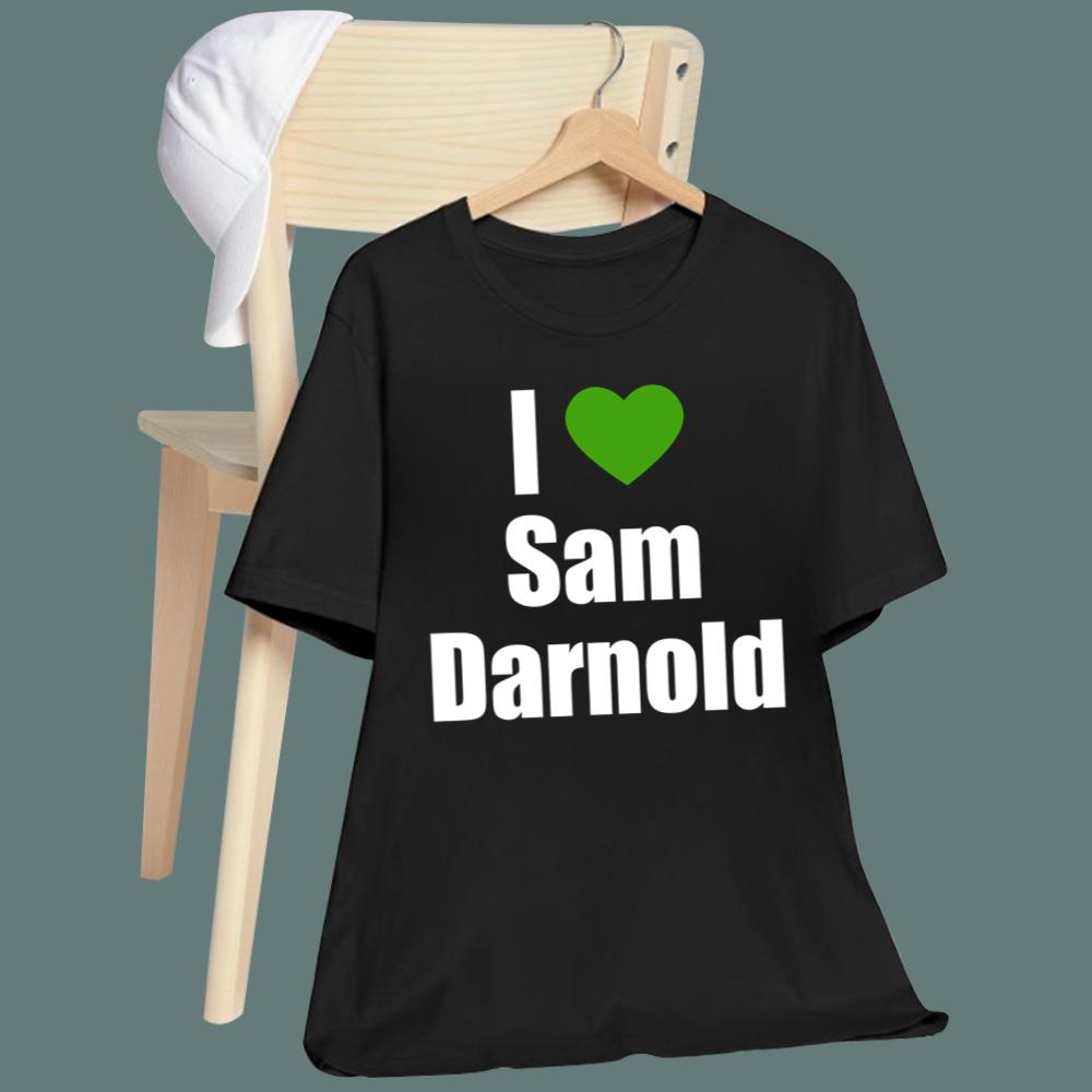 I Love Sam Darnold T-Shirt - TeeDragons