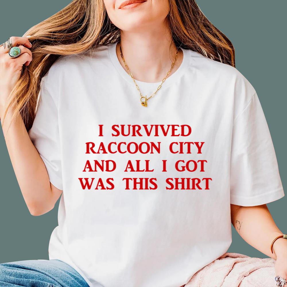 I Survived Raccoon City And All I Got This T-Shirt