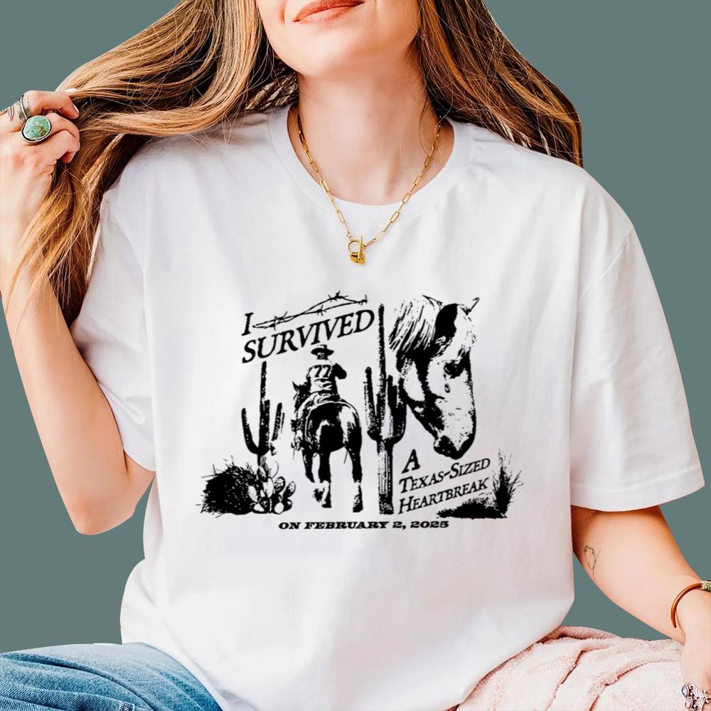 I Survived The Luka Trade A Texas Sized Heartbreak T-Shirt