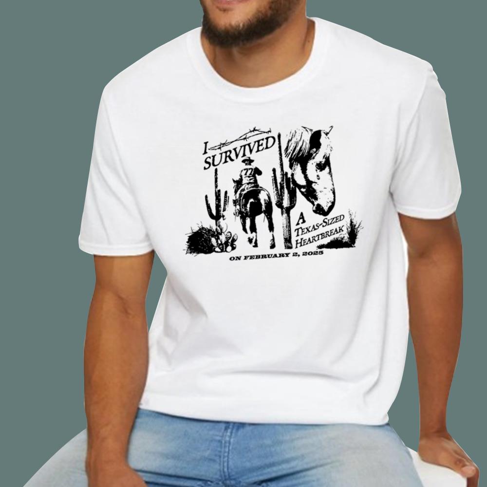 I Survived The Luka Trade A Texas Sized Heartbreak T-Shirt