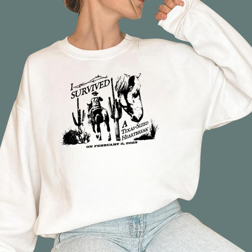 I Survived The Luka Trade A Texas Sized Heartbreak T-Shirt