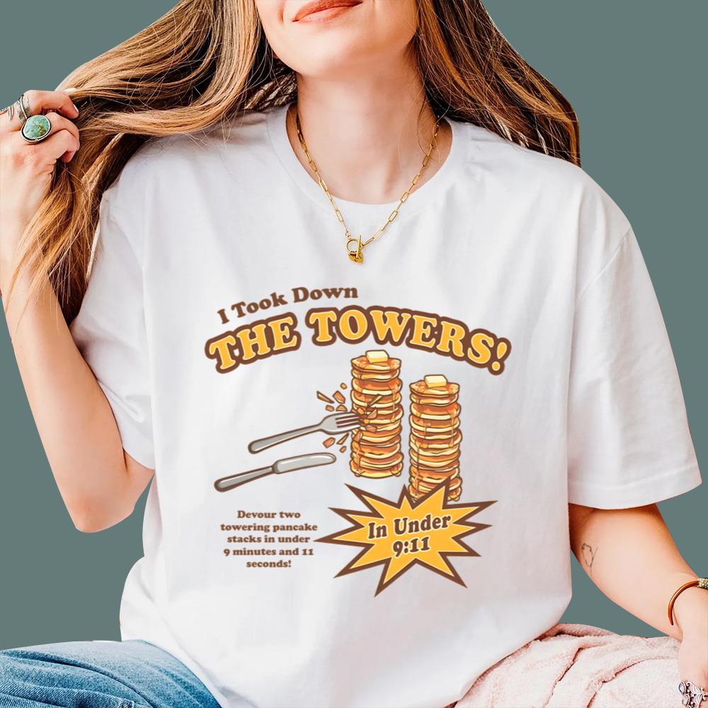 I Took Down The Towers Pancake T-Shirt
