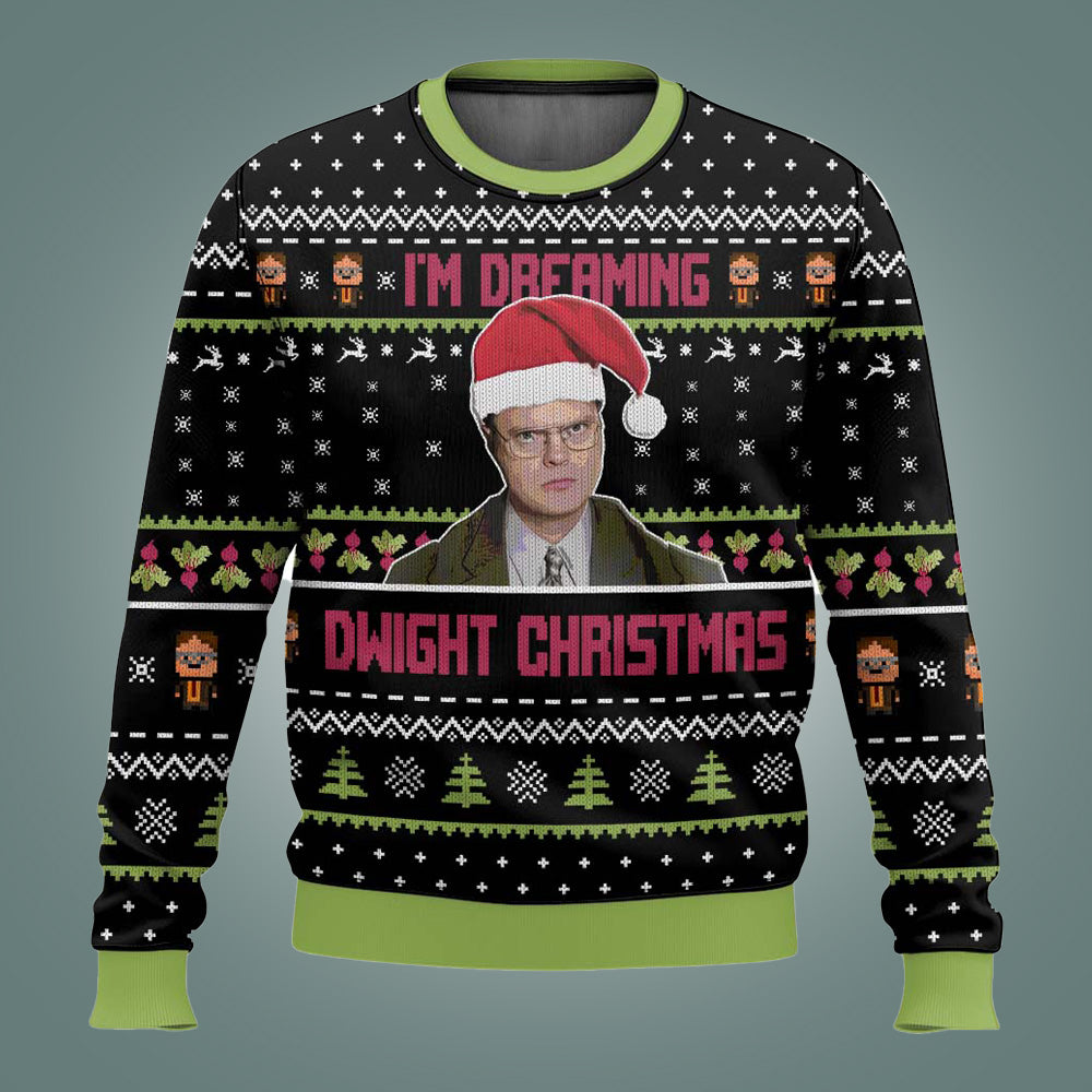 I'm Dreaming Dwight Christmas Ugly Sweater