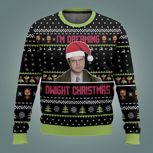 I'm Dreaming Dwight Christmas Ugly Sweater