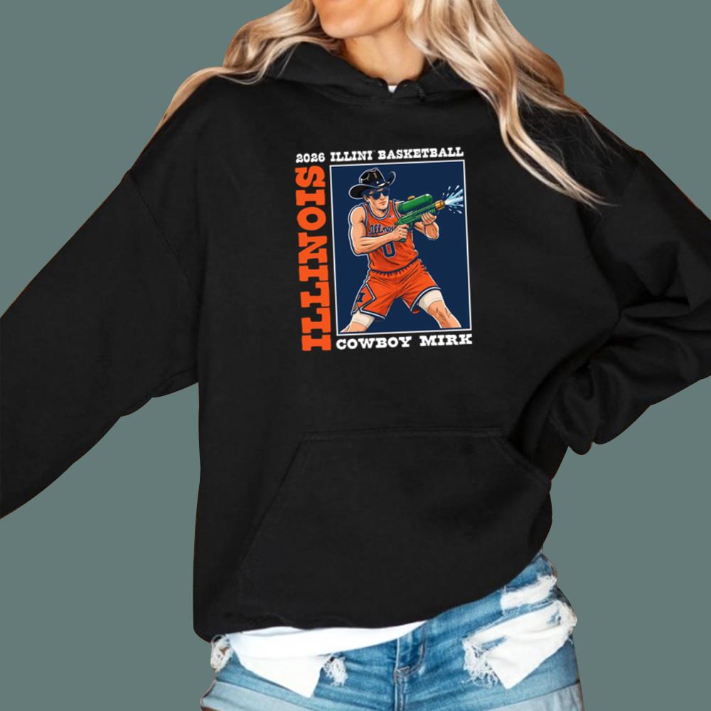 Illini Cowboy Mirk David Mirkovic T-Shirt