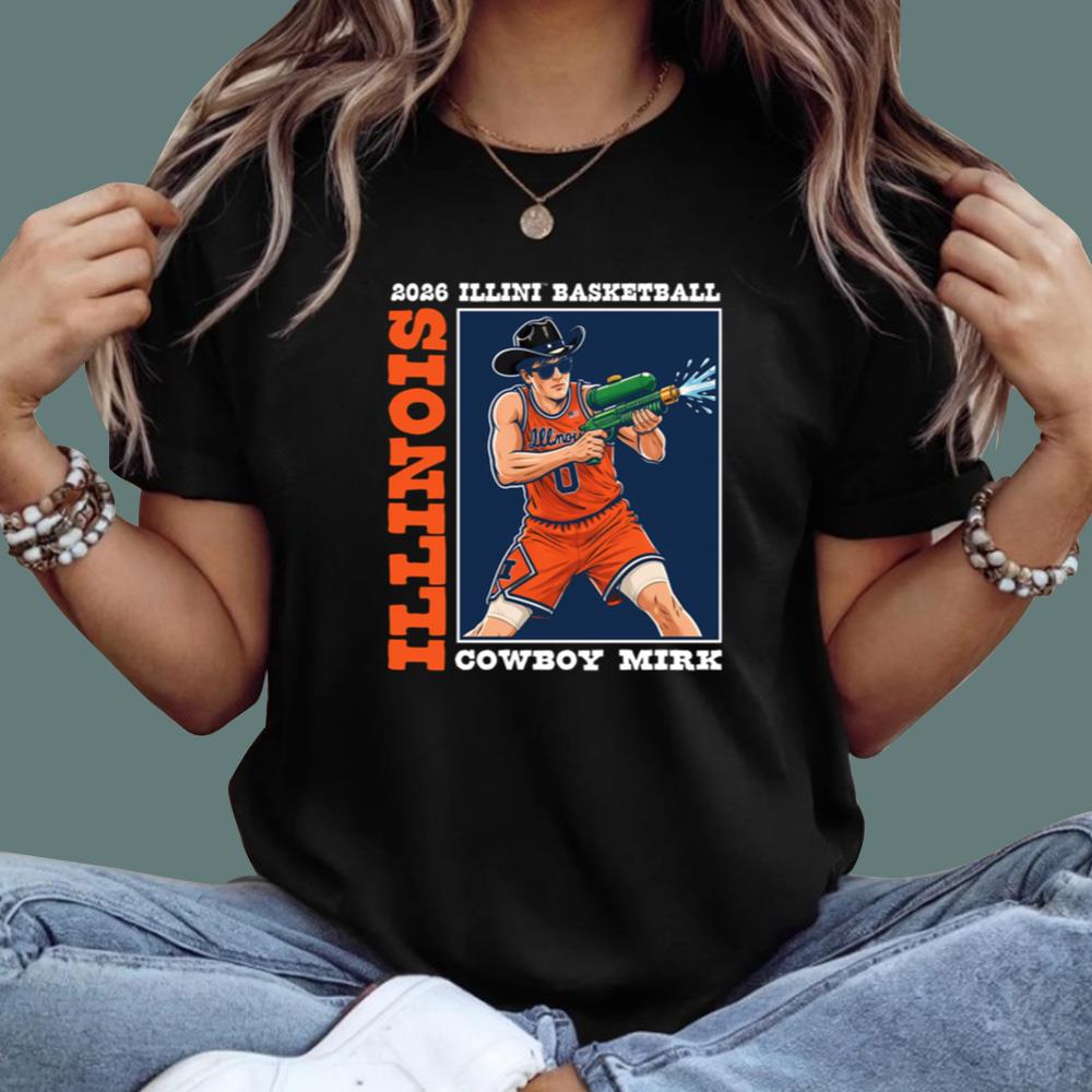 Illini Cowboy Mirk David Mirkovic T-Shirt