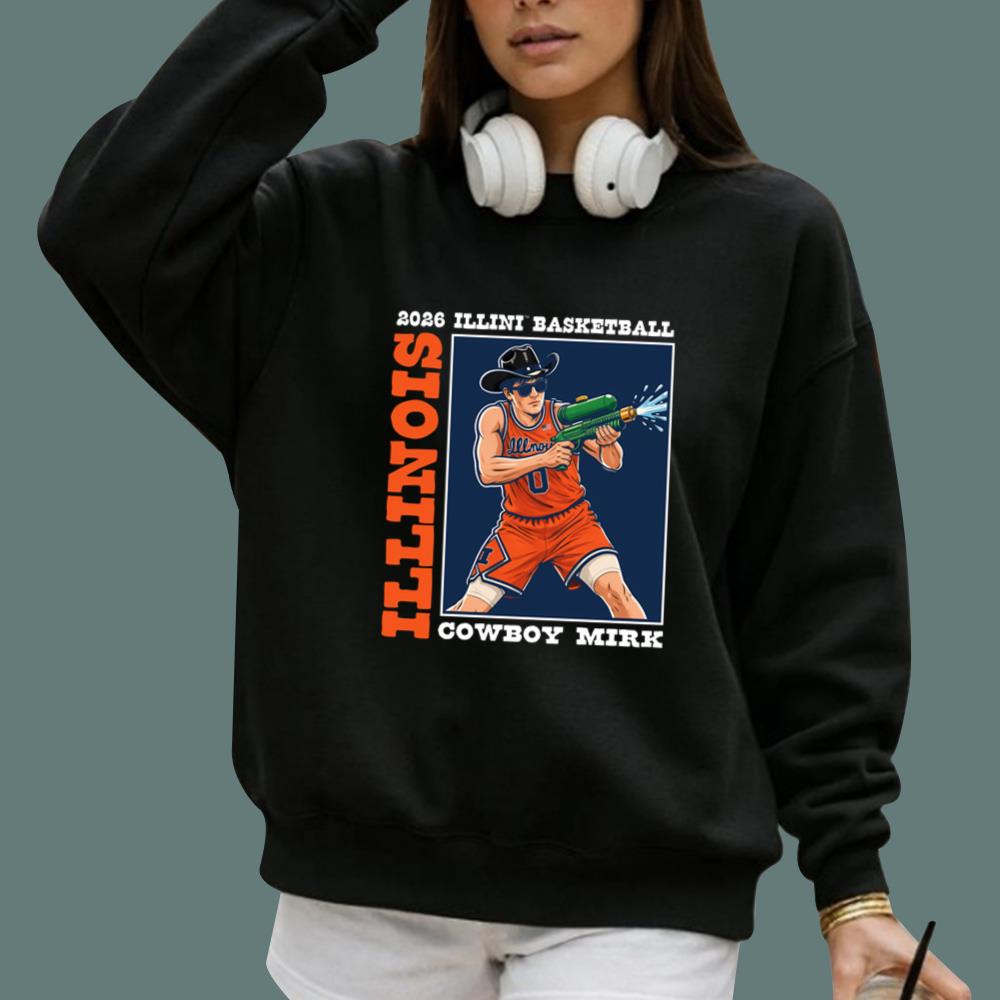 Illini Cowboy Mirk David Mirkovic T-Shirt