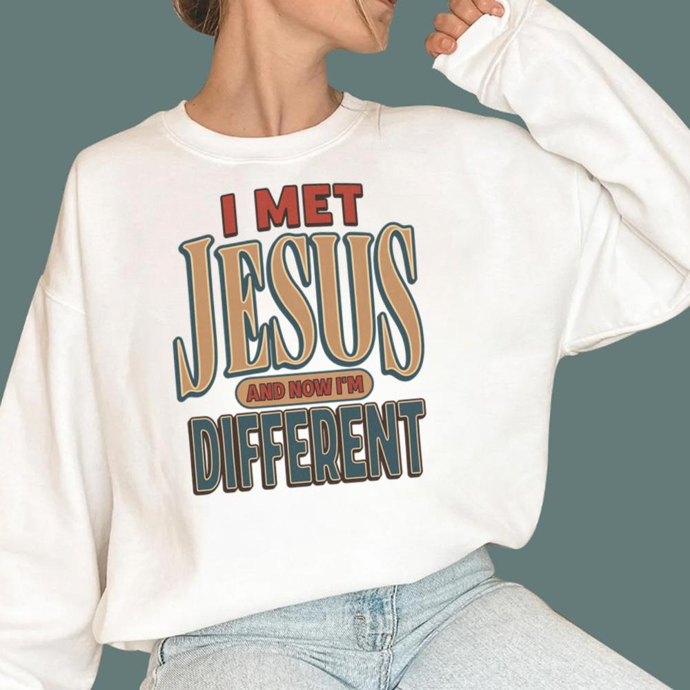JT Tuimoloau I Met Jesus And Now I’m Different T-Shirt